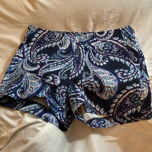 Banana Republic paisley shorts
